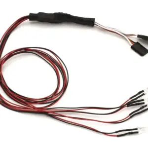 LED Lighting Light Unit Diam.5 - L = 400 - Clear (4 bulbs) Halogen – Kyosho Parts