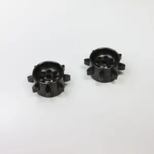 Black training wheels (2) Kyosho Blizzard