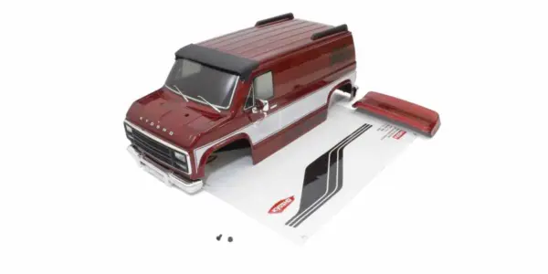 Kyosho Madvan Ve Body Shell Set - Red