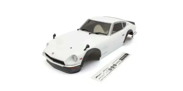Kyosho Fazer Fz02 1:10 Datsun 240z 1971 Tuned Ver Body Set - White