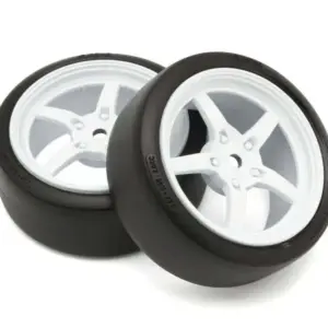 Montes-pud tires 5 Spoke White 1:10 Fazer 2.0 (2) Rally