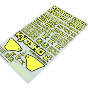 Kyosho Inferno MP10 Flat Decoration - Yellow
