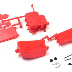 Receiver box & amp; Kyosho Inferno MP9 -MP10 Battery - Red