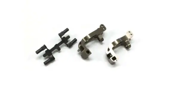 Front Hub Carrier Set Kyosho Inferno Mp9-Mp10 Aluminium - 16 Deg.