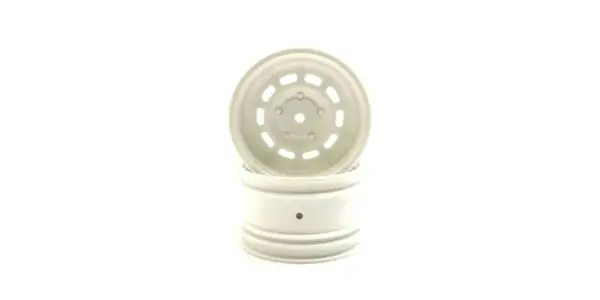 Rear Wheels 10 Holes White 2.2 (2) Kyosho Ep Lazer Sb Dirtcross"
