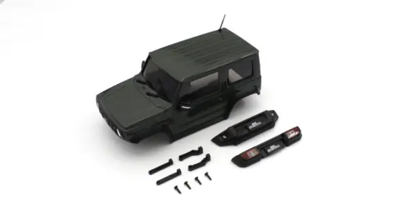 Bodyshell Suzuki Jimny Sierra Grey Mini-Z 4x4 Mx01 – view 2