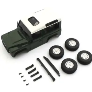 Land Rover Defender 90 bodywork coniston Green Mini-Z 4x4 mx01