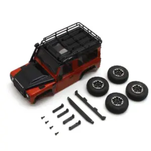Land Rover Defender 90 Bodywork Adventure Orange Mini-Z 4x4 MX01