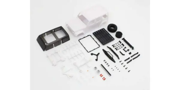CAROSSERIE JEEP WRANGLER RUBICON ACC MINI-Z 4X4 MX01 (To paint)
