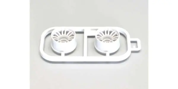 Wheels Set Kyosho Mini-Z Mr03 Wide-Offset 3.0 (2) White