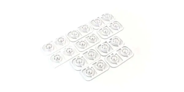 Wheels Set Kyosho Mini-Z MR03 Multi-Offset RAYS RE30 White