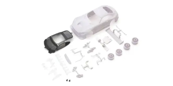 Bodyshell Mercedes Amg Gt3 Mini-Z + 2wd Rims (White Body) – view 2