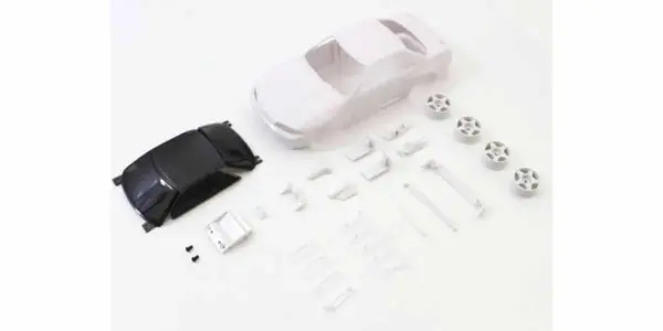 Bodyshell Skyline Gt-R R32 gr.a Mini-Z + 4wd Rims (White Body)