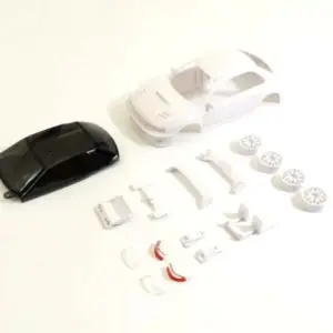 Subaru Impreza WRX STI22B mini-z + 4WD rims (Paint)