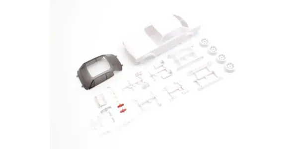 Bodyshell Skyline 2000gt-R (Kpgc10) Mini-Z + 4wd Rims (White Body) – view 2