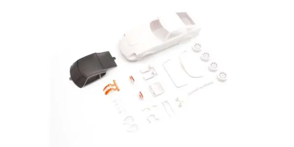 Bodyshell Nissan Fairlady 240zg Mini-Z + 4wd Rims (White Body) – view 2