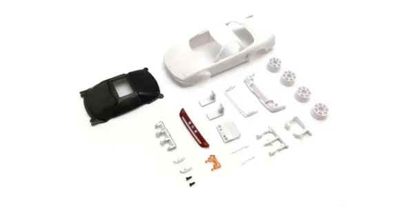 Bodyshell Honda NSX Kyosho Mini-Z + 2wd Rims (White Body) – view 2