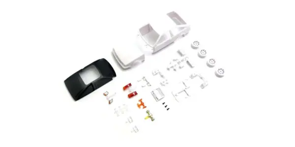 Bodyshell Toyota Levin AE86 Kyosho Mini-Z + 4WD Rims (White Body) – view 2