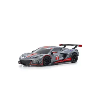 Kyosho Autoscale Mini-Z Chevrolet Corvette C8r Gun Metal/Red (W-Mm)