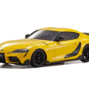 AUTOSCAL Mini-Z TOYOTA GR SUPRA TRRA TRD AERO YELLOW version (MA020)