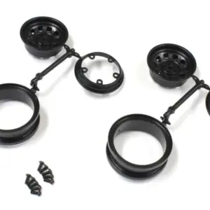 1.9 inch black rims outlaw crawling (2) kyosho