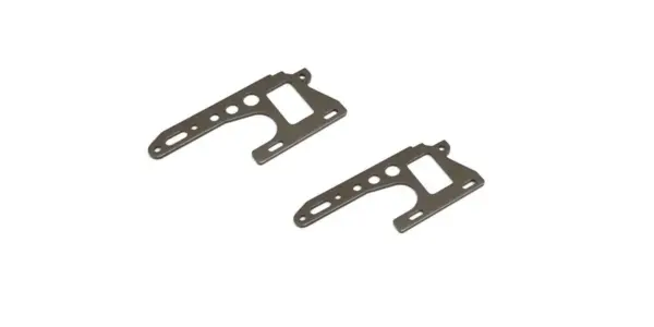 Front Side Plate Set Kyosho Turbo Optima (2) Gold – view 2