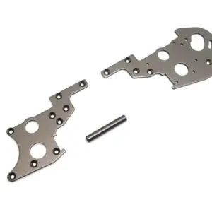 Kyosho Optima Pro (2) Gun Metal rear plates