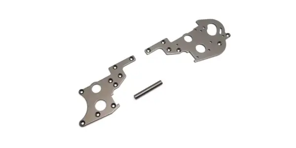 Rear Side Plate Set Kyosho Turbo Optima (2) Gold – view 2