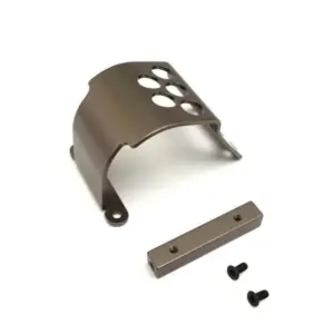 Kyosho Optima Pro engine protection - Gun Metal