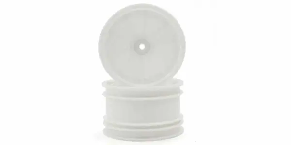 Kyosho Optima Serie White 2.2 Inches Rear Dish Wheels (2)