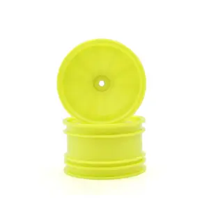 Rear rims 1:10 Kyosho Buggy 2.2 Insches (2) yellow