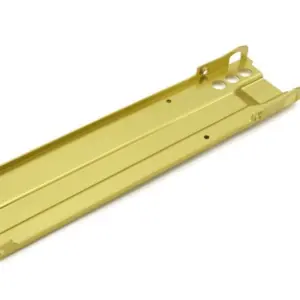Gold Kyosho Turbo Optima lower plaque