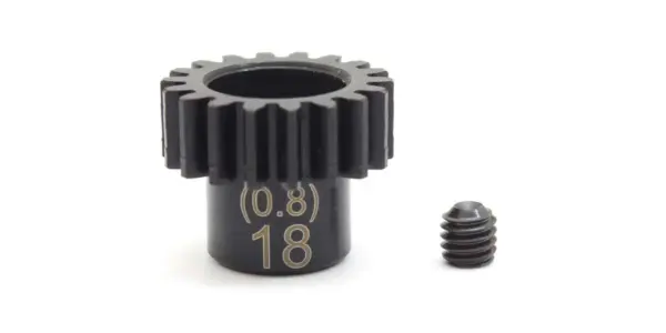 Pinion Gear 18 Teeth Kyosho 1:8 (Mod 0.8-D5.0) Steel