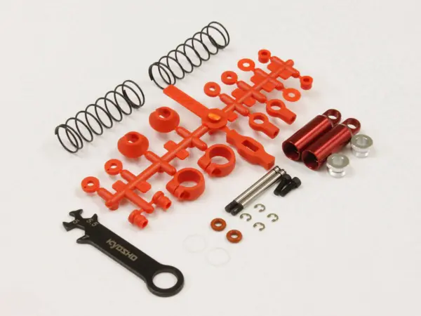 Red Front Shock Set (2) Kyosho Tomahawk