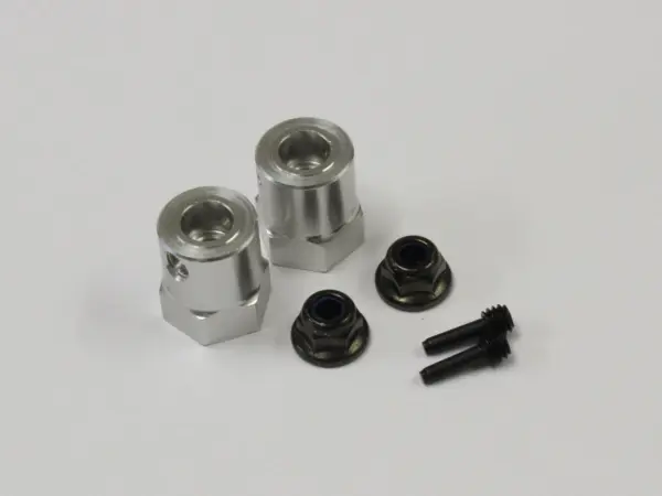 Wheel hexagons (2) for 2.2 Scorpion 2014 Kyosho rims