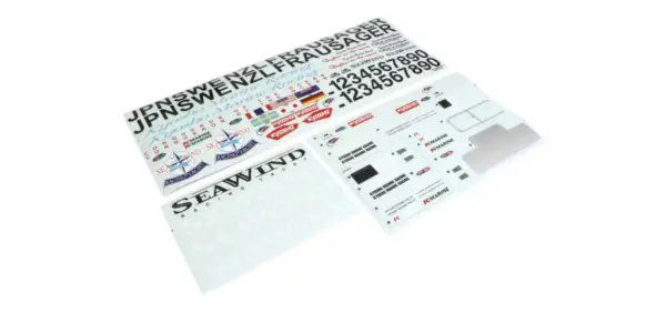 Decal Sheet Kyosho Seawind Readyset