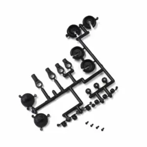 Plastic parts of Kyosho EP Ultima SB Dirtmaster shock absorbers
