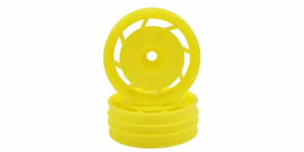 Kyosho 1:10 Ultima Front Wheels 8d 50mm (2) - Yellow