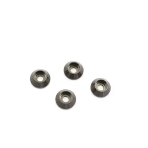 3mm Gun Metal conical washers (4)