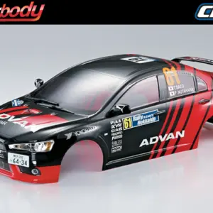 Killerbody Mitsubishi Lancer Evo X Finished Body Racing – RC Cars