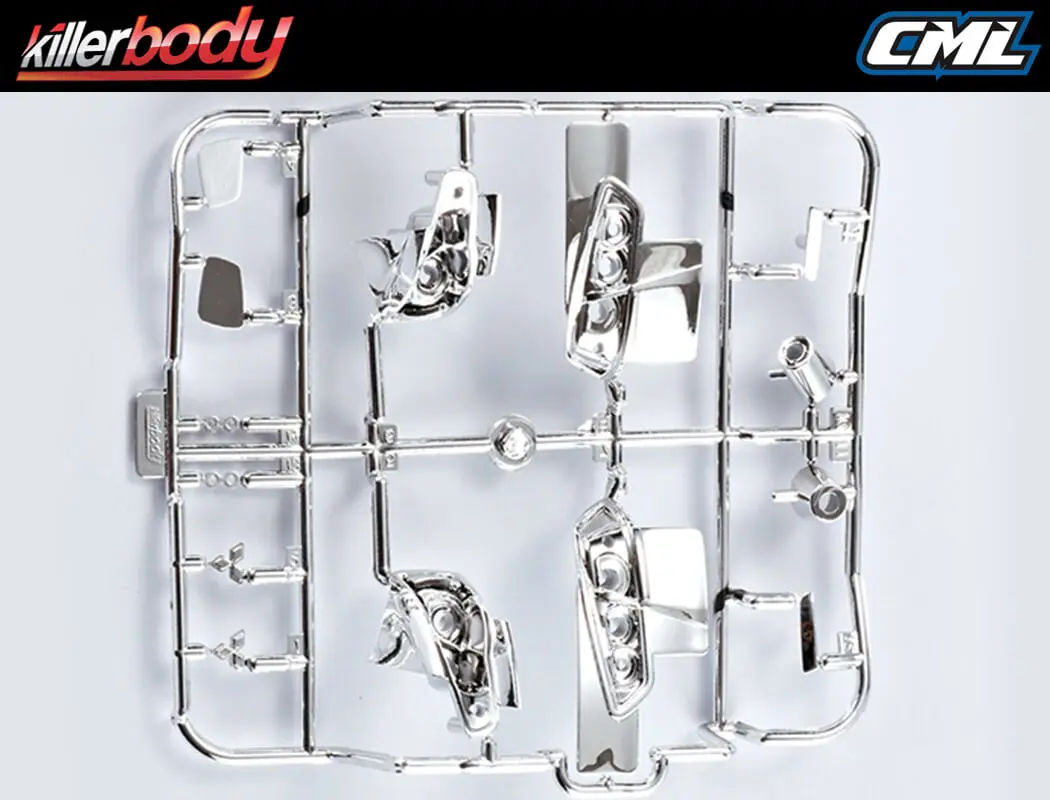 Killerbody Electroplated Light Bucket Set Lancer Evo X – RC Cars