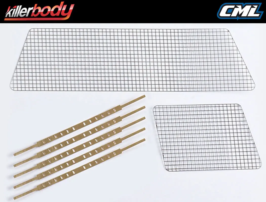 Killerbody Protection Net (Metal) for 1/10 SCT – RC Cars