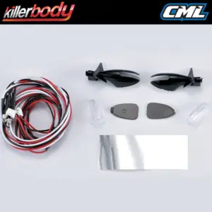 Killerbody Wing Mirror W/Led Unit Set – RC Cars