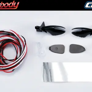 Killerbody Wing Mirror W/Led Unit Set – RC Cars