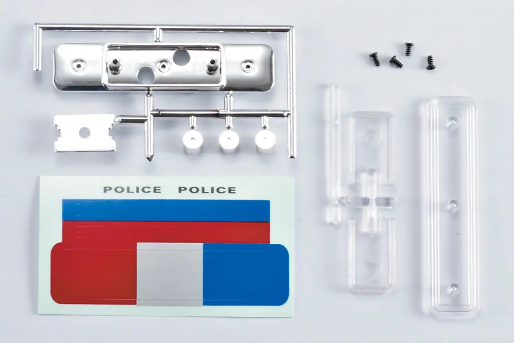 Killerbody Police Roof Warning Light W/O Led for 1/10 – RC Cars