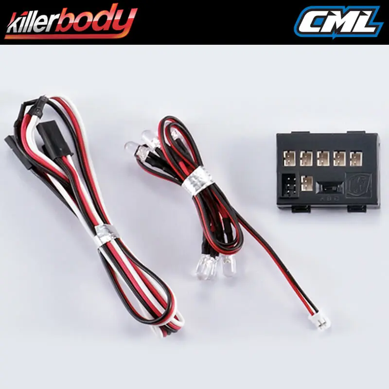 Killerbody Led Light System W/Control Box (6 Leds) – RC Cars