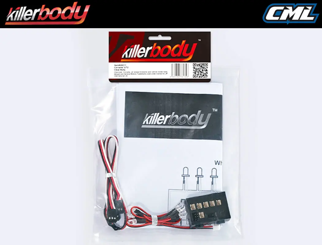 Killerbody Led Light System W/Control Box (6 Leds) – RC Cars