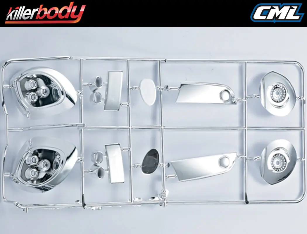 Killerbody Electroplated Light Bucket Set (Alfa Romeo 8c) – RC Cars