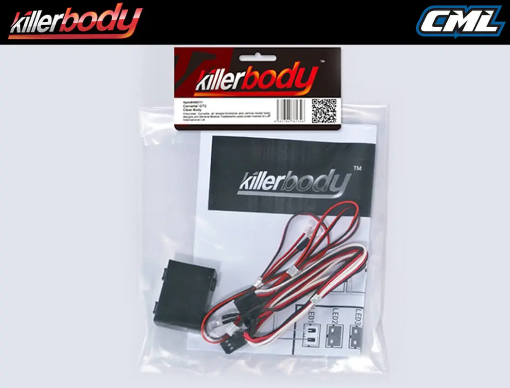Killerbody Led Light System W/Control Box (4 Leds) – RC Cars