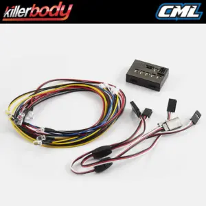 Killerbody Led Light System W/Control Box (8 Leds) – RC Cars